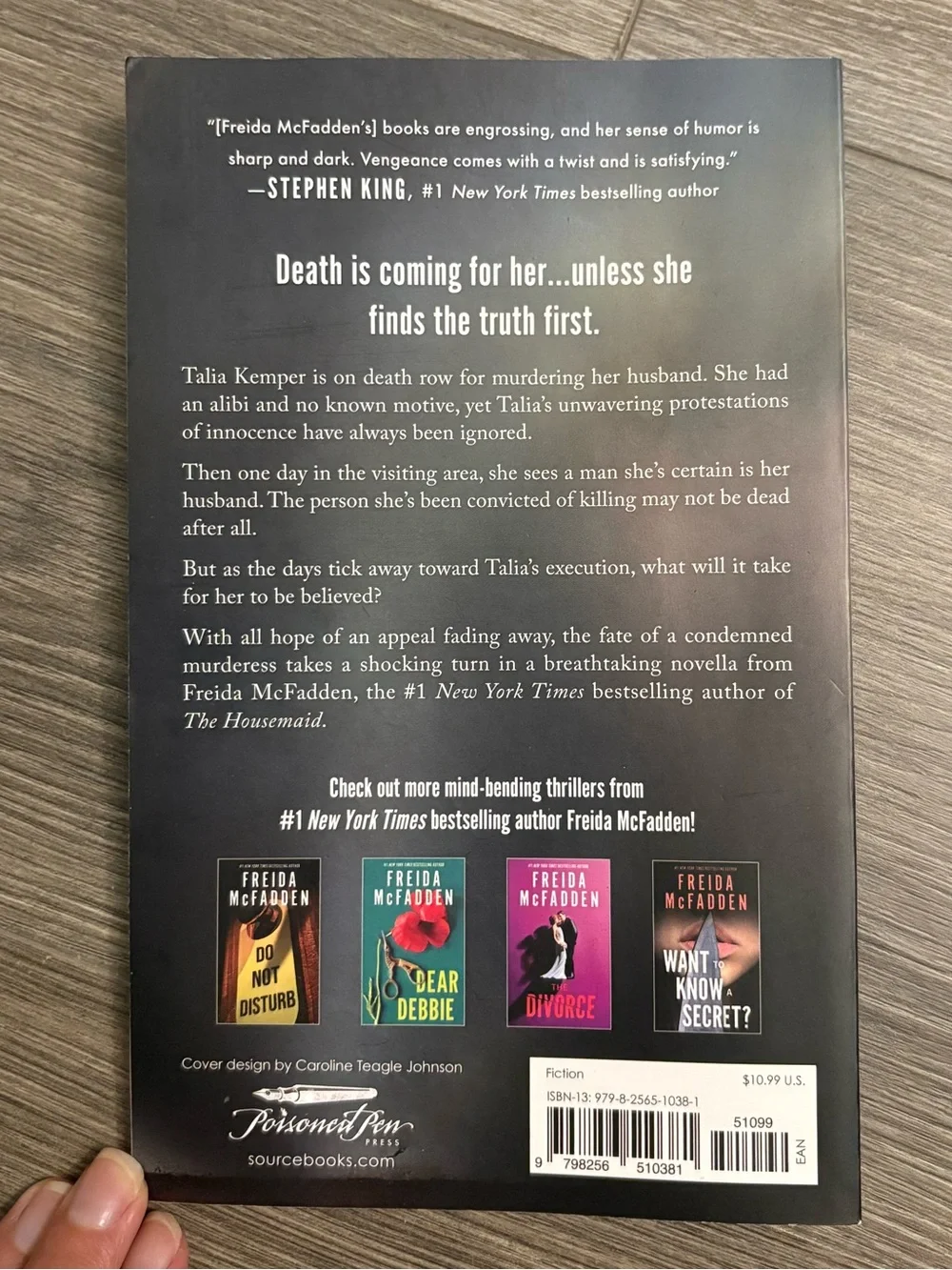 2026 Death Row by Freida MCFadden - Thriller Novella